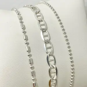 Sterling Silver 925 Ankle Bracelet Chain for Women 9.5”