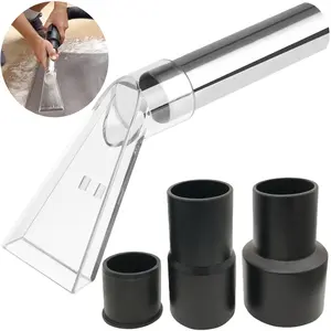 Happy Tree Universal Fit All Shop Vacs with 2-1/2" and 1-7/8" and 1-1/4" Adapters Wet-Dry Extraction Accessory for Upholstery & Carpet Cleaning and Auto Detailing, Shop Vac Extractor Attachment