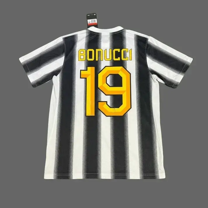 #19 Bonucci 2011/12 Retro Soccer Jersey