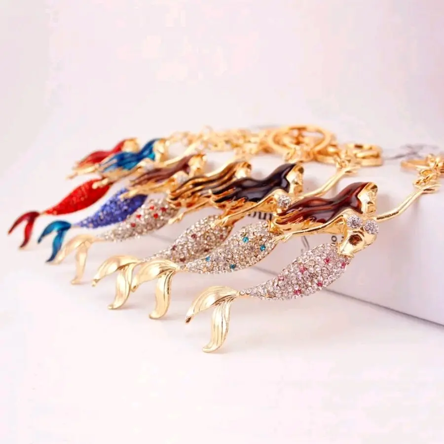 Mermaid Keychain - Perfect Accessory for Any Bag or Purse
