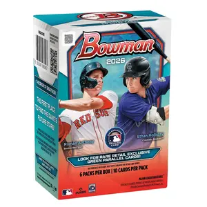 2026 Bowman Baseball Blaster Box (Green Parallel)