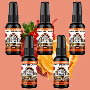 Orange Strawberry Air Freshener Bundle (5 Pack)