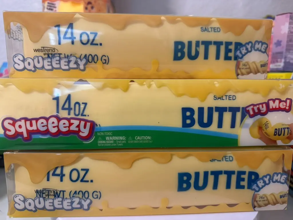 jumbo squishy butter - squishy - stress relief toys