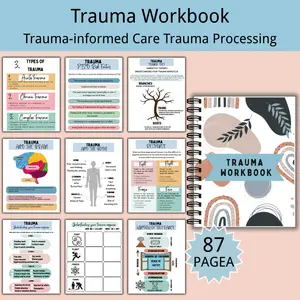 Trauma Emotional Healing Memory Journal with Trauma Processing Worksheets, Coping Tools, Mindfulness Exercises, Anxiety Handbook, Ptsd & Stress Management Notebook