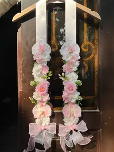 Floral Ribbon Graduation Lei – Handmade Custom Grad Sash, Perfect Gift for Seniors