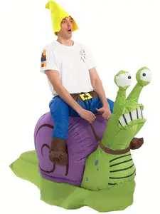 Inflatable Halloween Cycling Costume, Parent-Child School Party, Humorous Animal Design, Perfect for Festive Celebrations & Fun Events