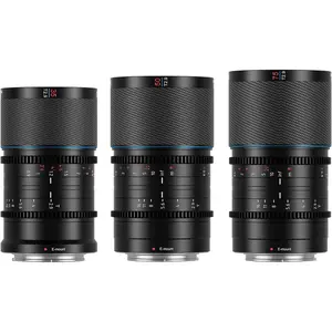 SIRUI Saturn 35/50/75mm T2.9 1.6X Full-frame Carbon Fiber Anamorphic Lens, Cine Lens for L/X/DL/E/RF/Z Mount Cameras, Neutral/Blue Flare