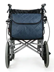 Wheelchair Backpack, Large Handbag Attachment, Lightweight Wheelchair Storage Organizer, Suitable for Walkers, Canes, Scooters, Side Organizer Bag