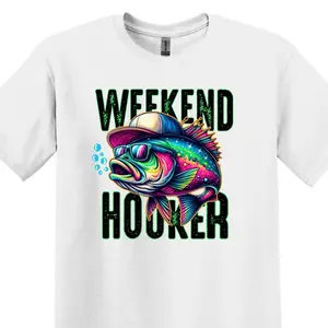 Weekend hooker fishing shirt