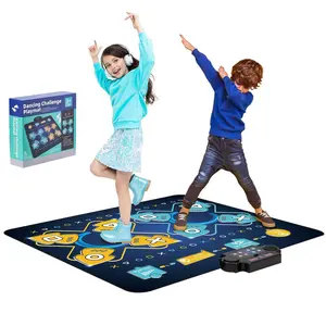 【FathersDayGift】VEVOR Dance Mat for Kids Dance Pad Toys Two Player Gift for 3+ Year Old Girls