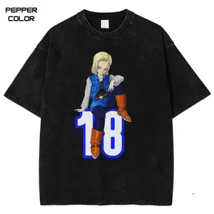 Android 18 Graphic T-shirt, DBZ Anime Shirt, 90s Anime Cosplay T-Shirt, Manga Japanese shirt, Unisex Streetwear Tee,Trending, All Size, Gift for Anime Lovers