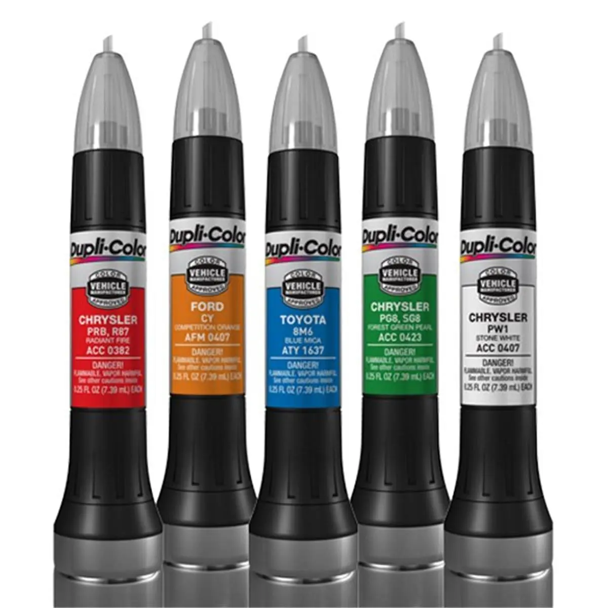 212 MAIN 0.25oz All-in-1 Scratch Fix Touch-Up Paint, Ingot Silver Metallic, Factory Finish Perfect Match, Garage Use, Ergonomic, Long-Lasting Chip Repair Tool