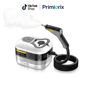 Steam Cleaner, Handheld Portable Steam Cleaner with 9pcs Accessories, 6-Level Adjustable, 15s Fast Heat-Up, High Temp Steamer for Kitchen Grease, Tile, Grout, Bathroom & Car Detailing Floor Cleaning Tool