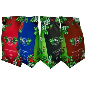Family Pack - America's Classic Yaupon Tea, Healthy Kick Tea, Strawberry Zen Tea, Chocolate Mint-Up Tea