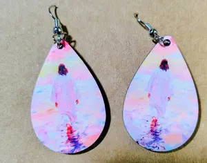Jesus walking on water Earrings