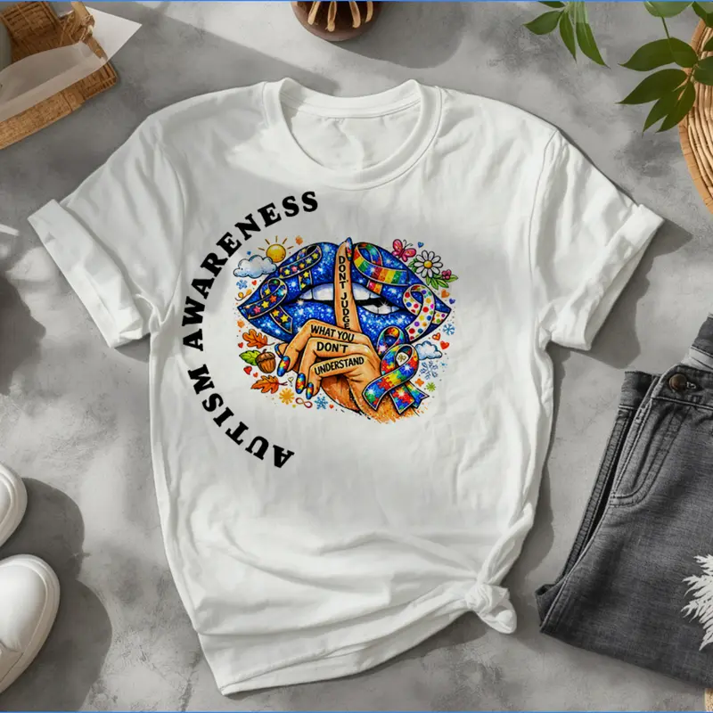 Autism DTF Transfer Sheets – Autism Designs for Tees & Gifts