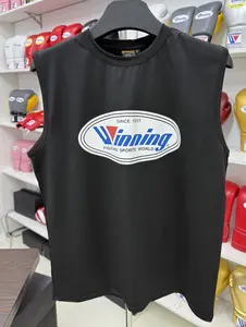 Winning Mens Tank Top Workout Shirts Sleeveless Quick Dry Muscle Shirts Athletic Gym Vest Woven Ultra Soft Moisture Wicking Breathable