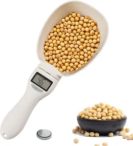 1PC Digital Measuring Spoon, 2026 New Digital Food Measuring Scoop Scale, Electronic Kitchen Measuring Spoon 800g / 0.1g High Precision with LCD Screen for Home Cooks Bakers Chefs Pet Owners