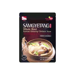 MANIKER Korean Traditional Chicken Stew with Whole Root Ginseng, 31.75oz