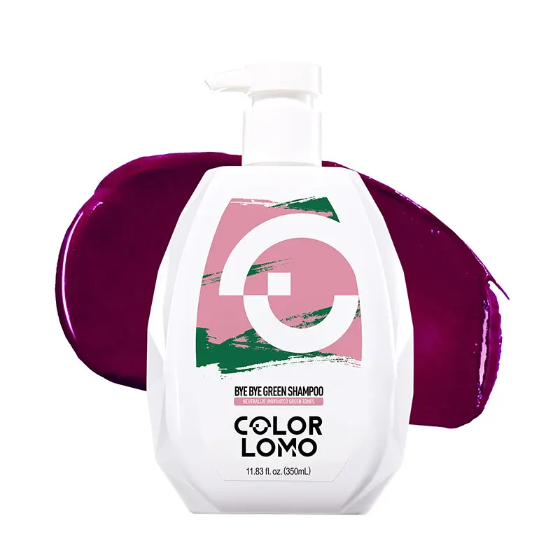 Colorlomo Bye Bye Green Shampoo 350ml Neutralizes Unwanted Green Tones Sulfate Free Color Correct For Blonde Bleached or Light Brown Hair outdoorfun