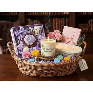 Custom Corporate Candle Gift Bundle – Personalized Gifting for Your Brand & Team