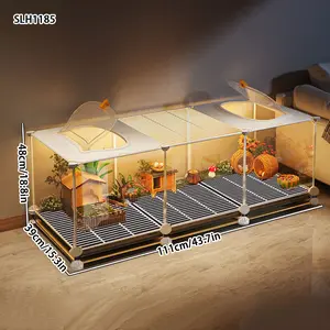 Winter Pet Cage Quail Chicken Coop Indoor Large Scenery Hen House, Chicken Coop Enclosure, Home Use, Model Xinghao, No Ca Prop 65 Re