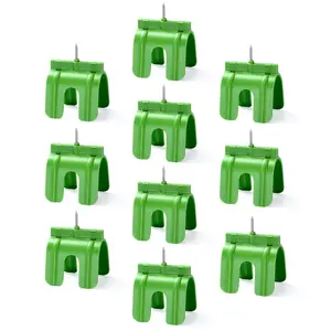10 count Drywall Outlet Box Marker,Drywall Electrical Outlet Box Locator, No Measuring Needed Drwall Tools for Electrical Outlets Wire Protection