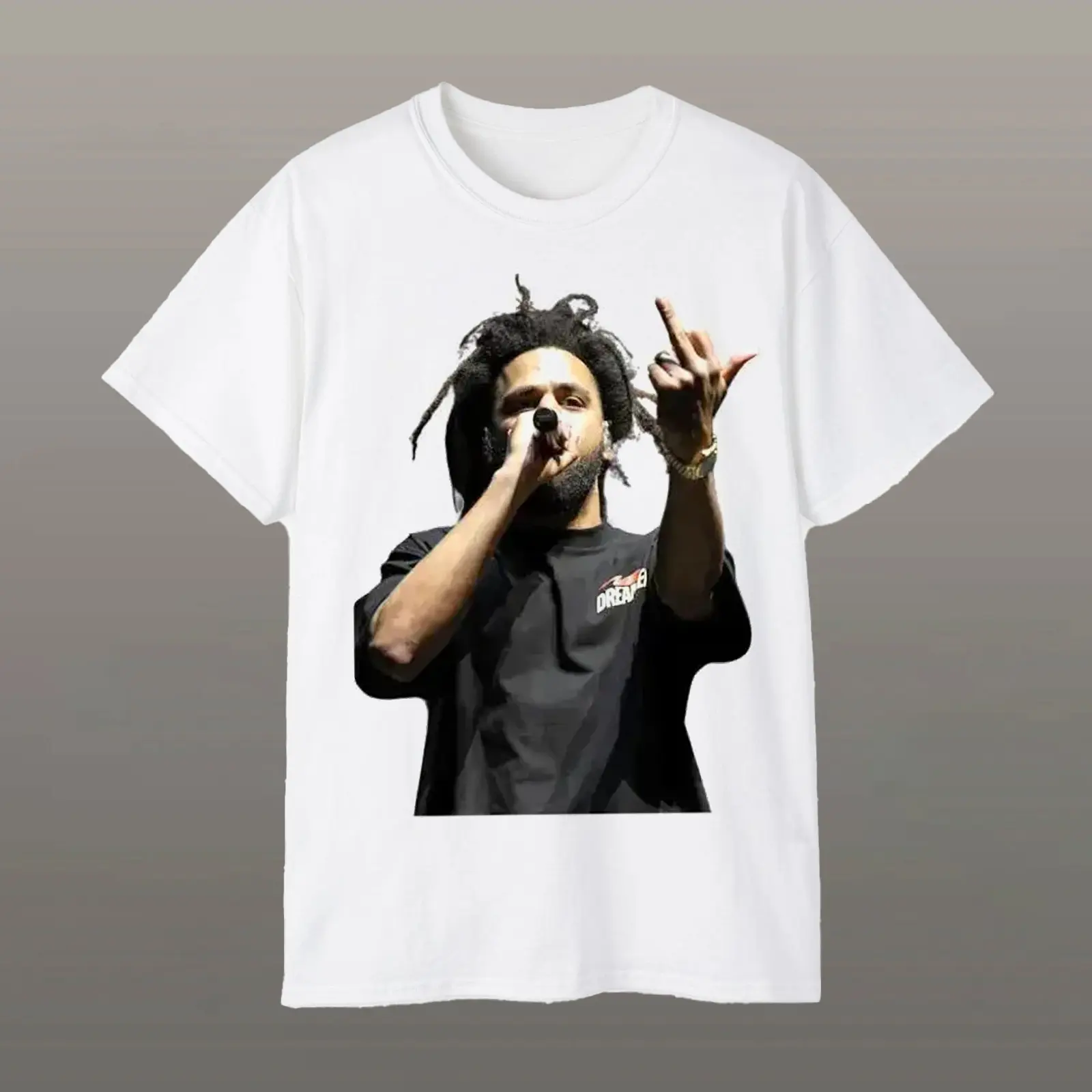 J. Cole 2026 Middle Finger T-Shirt – Hip Hop Legend Tee Gift for Fans