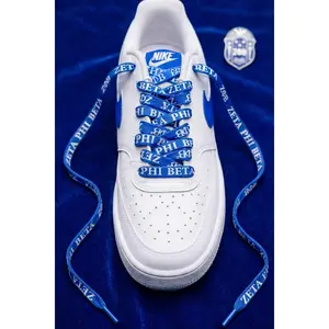 Zeta Phi Beta Sorority Custom Shoe Laces 125x1.2cm