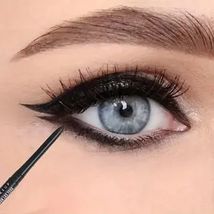 3pcs Black/Brown Gel Eyeliner Pencil -- Waterproof and sweat-proof, smudge-resistant and long-lasting, suitable for makeup lovers and beginners, a perfect gift, Cosmetic