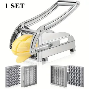 Manual Stainless Steel Vegetable Slicer, Vegetable Cutting Slicer, Multi-Functional Chopper, Home Juicer, Garlic Onion Cutter, Cucumber Potato Slicer, Kitchen Tool