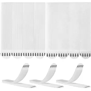 Picture Hanging Strips, 16 Pairs, X-Large Picture Hangers with Removable Adhesive, Hook Loop Strips, Wall Hanging Strips for Damage Free Picture Hanger, Mounting of Photos, Frames, Wall Decor