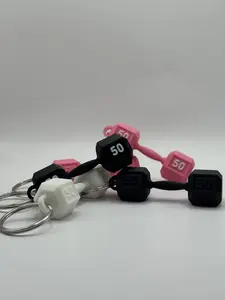 Dumbbell Keychain: Gym Gift for Fitness Lovers