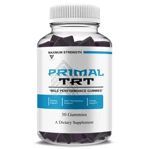 Primal TRT Gummies, PrimalTRT Performance Supplement (30 Gummies) Daily Energy & Wellness Supplemen