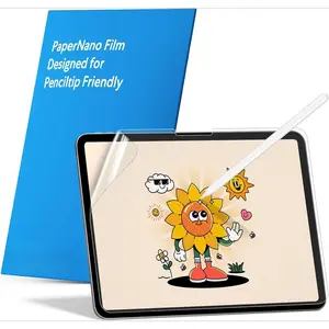 L-CLC007  2 Pack Paperfeel Screen Protector Compatible with iPad Air 13 M3 2025 / M2 2024 & iPad Pro 13 2024, New Version Crafted for Natural Writing, Less Reflection, Nib Friendly