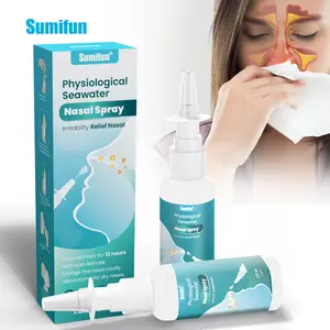 Sumifun Nasal Health Solution K50025 - Physiological Seawater Nasal Spray for Irritability Relief & Congestion Care