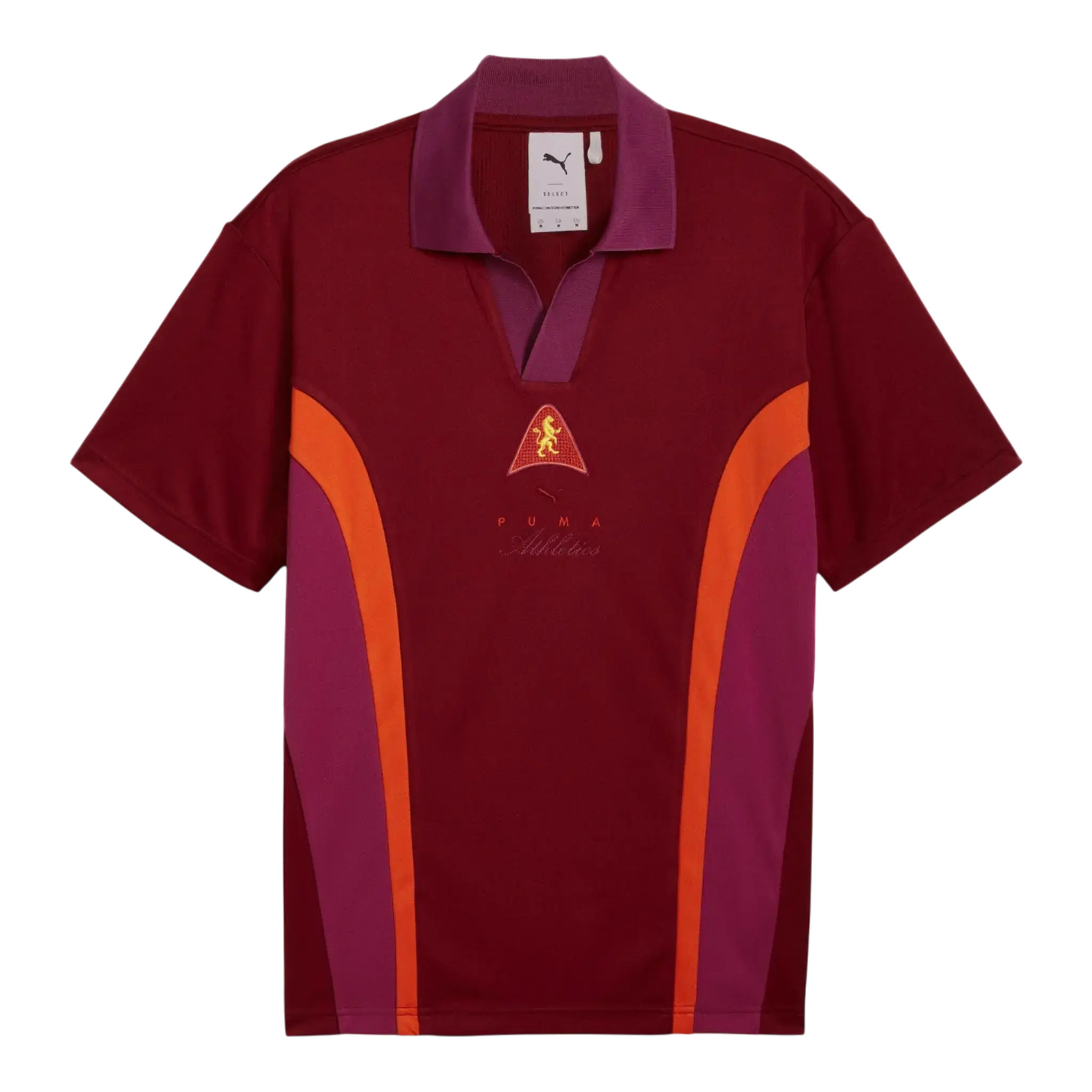 PUMA The Players Lane Jersey in Intense Red | Men's