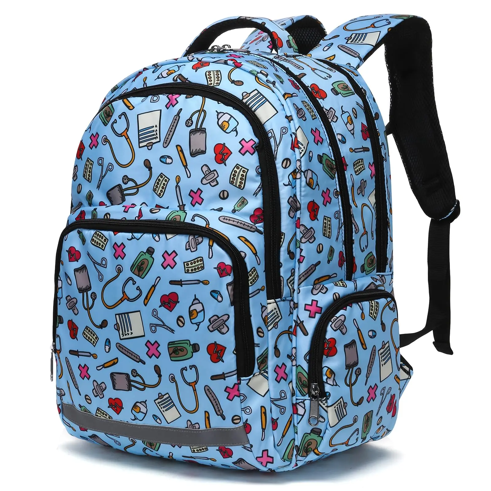 Gatycallaty Women's Nurse Work Backpack - Organized Layout, Zip Closure, Casual Laptop Bag for CNA/CMA College Commuters & Hospital Essentials Gift, Study, Laptop Pack, Clinical Bag For Nurses, Essential Nursing Backpack, Medical Backpack For Healthcare