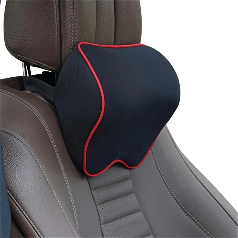 Car Neck Pillow, Memory Foam Car Headrest Pillow, Car Seat Headrest Cushion, Neck Support Pillow, Travel Neck Cushion, Car Interior Accessories for Men and Women