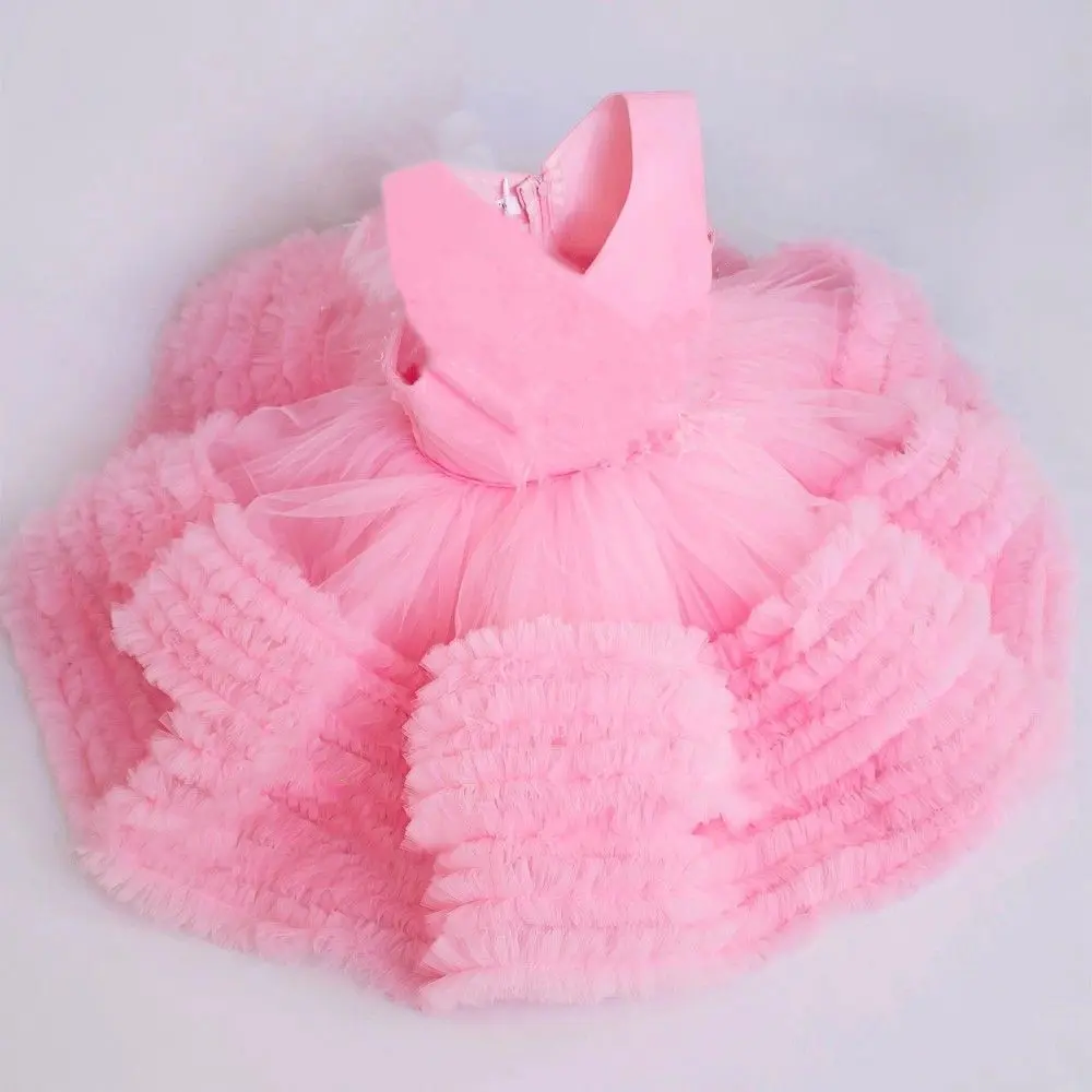 2095 Girl New Dress New Year Christmas Halloween Party Evening Dress Wedding Flower Girl Dress