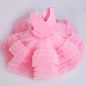 2095 Girl New Dress New Year Christmas Halloween Party Evening Dress Wedding Flower Girl Dress