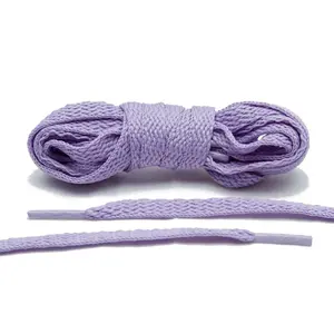 Lilac Flat Shoe Laces