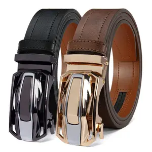 【2pcs】Men’s leather automatic belt with an adjustable car-style automatic buckle—durable and blending casual and formal styles, suitable for various occasions — a great gift for Valentine’s Day and Father’s Day.