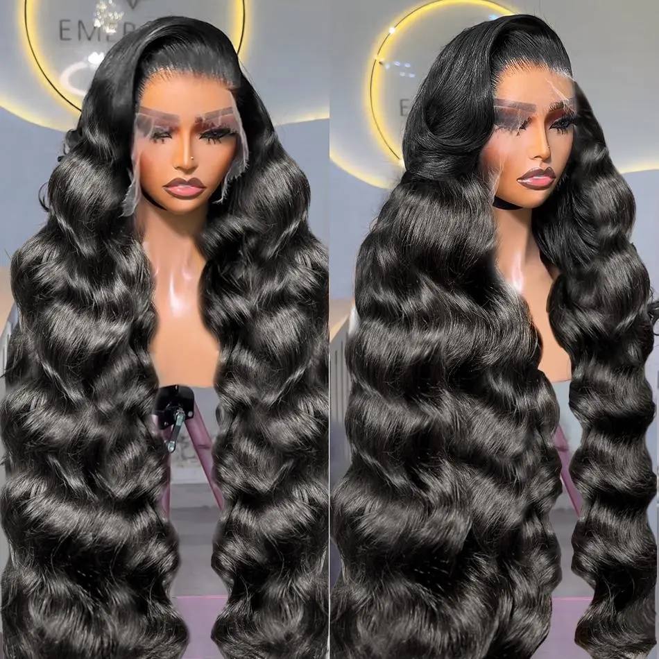 Bling Hair 12~36inch Body Wave 13x6 Lace Frontal Human Wig Hair 13x4 PrePlucked Transparent Lace Frontal Wig Brazilian Body Wave Hair Wigs For Women On Sale