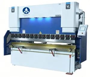 125T 3200mm Hydraulic Automatic Bending Folder Machine TP10S CNC AMADA Double-Sided Clamp and Air Cooling