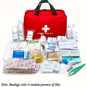 Ultimate 160pc First Aid Kit - Thoughtful Gift for Outdoor Enthusiasts & Families - Waterproof Compact Trauma Medical Kit for Camping, Hiking, Emergency Response & Car