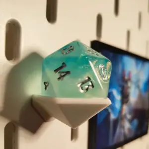 3pcs Ikea Skådis D20 Dice Storage Rack, Large Rotating Dice Display Stand, Perfect Way to Show off Your Beautiful Dice