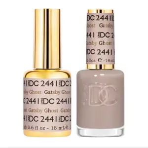 DND DC 2441 Gatsby Ghost Gel and Lacquer Duo nail care nail art