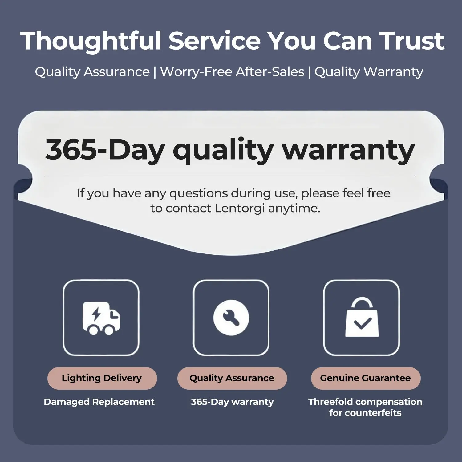 Lentorgi Exclusive Warranty Service, Outlet Extender, Fabric Shaver