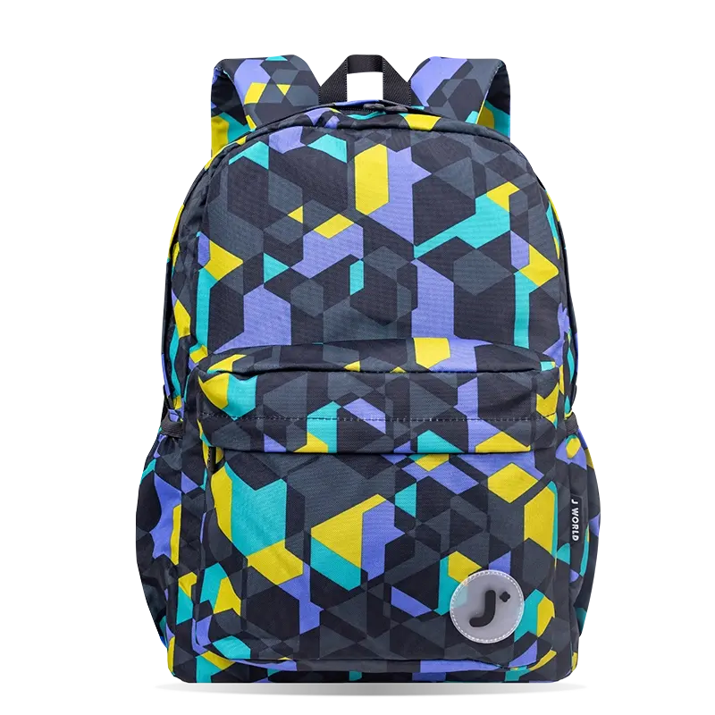 Oz Daypack Backpack in Cubes - Compact Design for Everyday Use